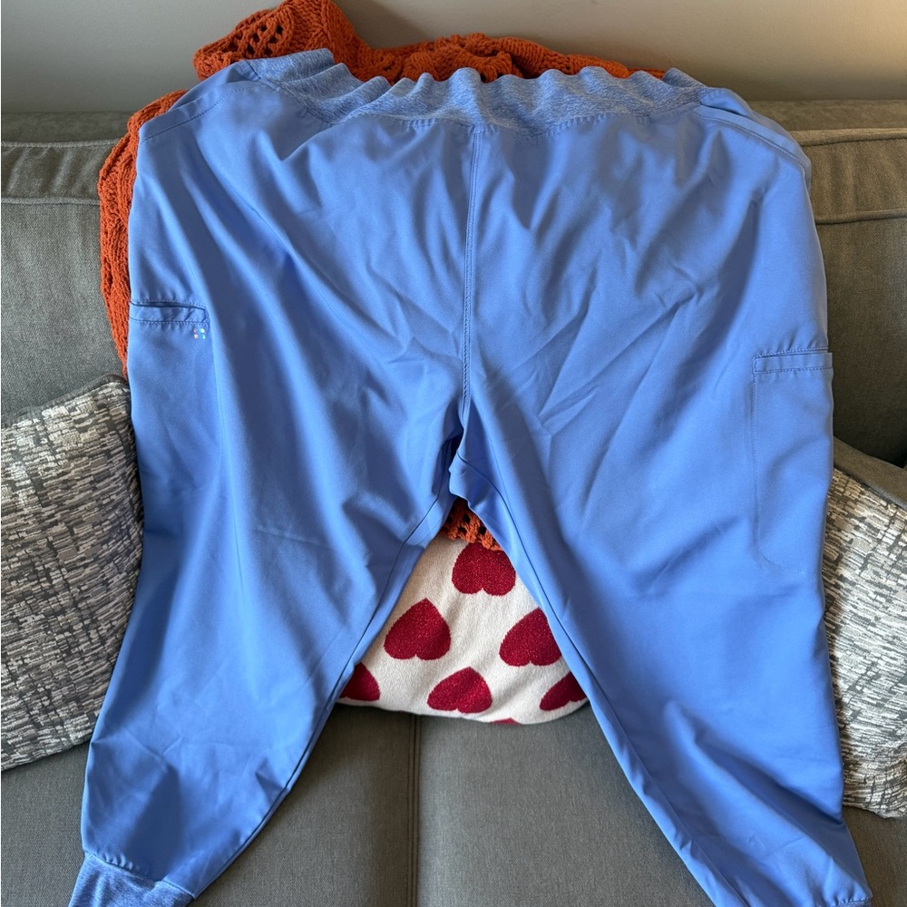 White Cross VIBE Ceil Blue Women's Jogger Scrub pants